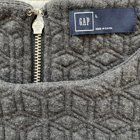 Quilted Crew Neck Sweater - Picture 4 of 5